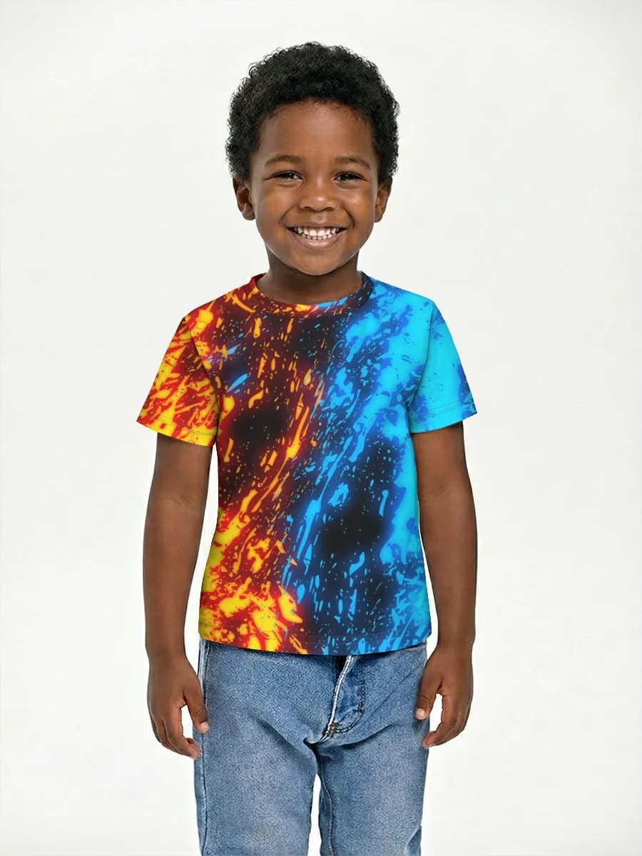 Children's cotton T-shirt (for boys. Copy)