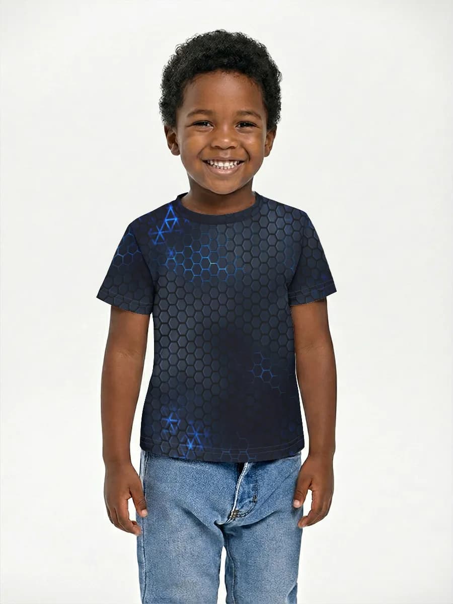 Children's cotton T-shirt (for boys. Copy)