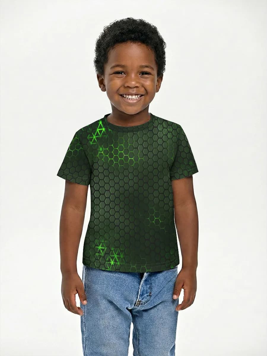 Children's cotton T-shirt (for boys. Copy)