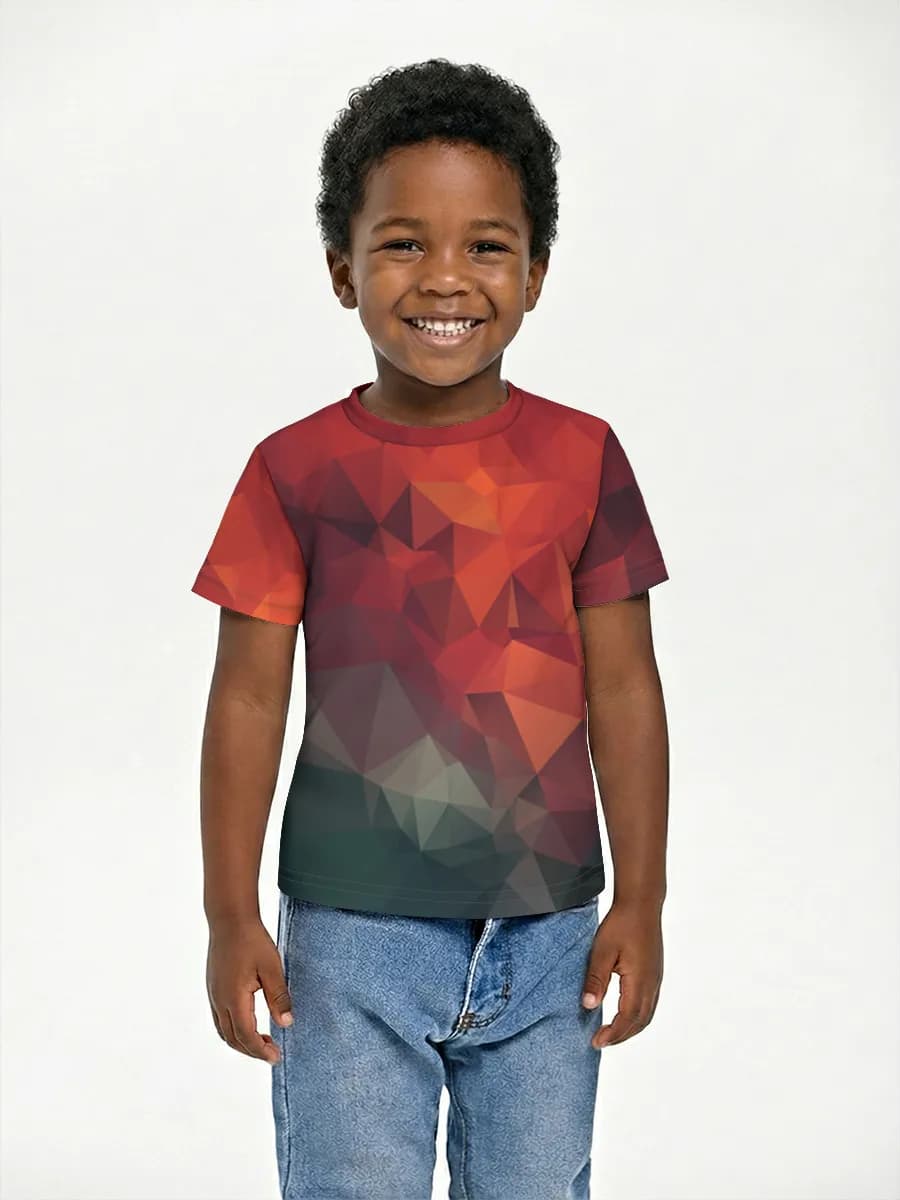 Children's cotton T-shirt (for boys. Copy)