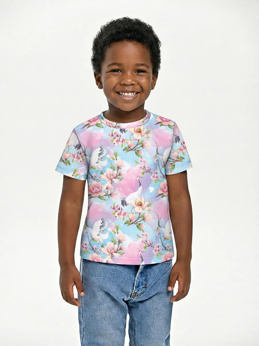 Children's cotton T-shirt (for boys. Copy)