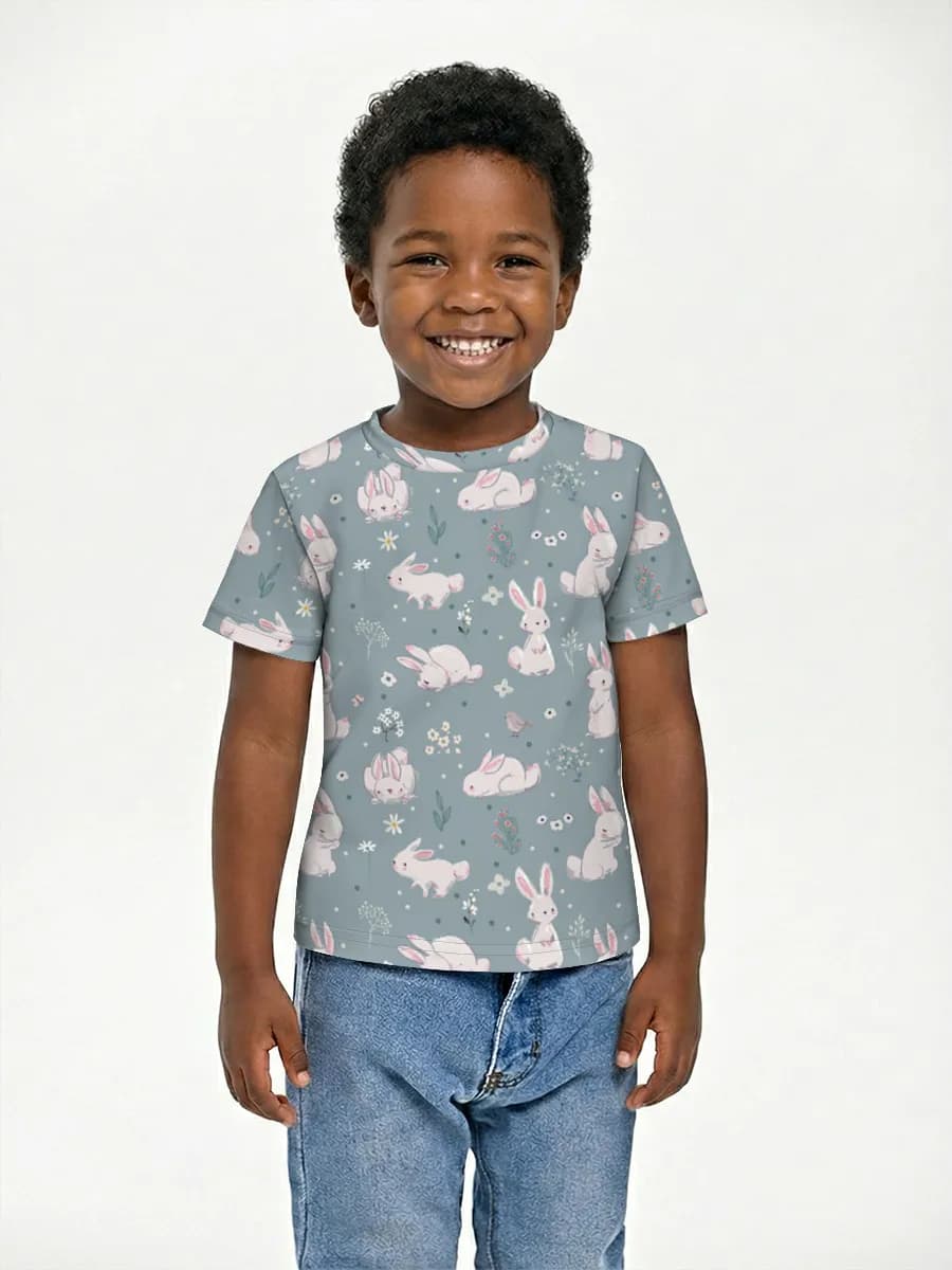 Children's cotton T-shirt (for boys. Copy)