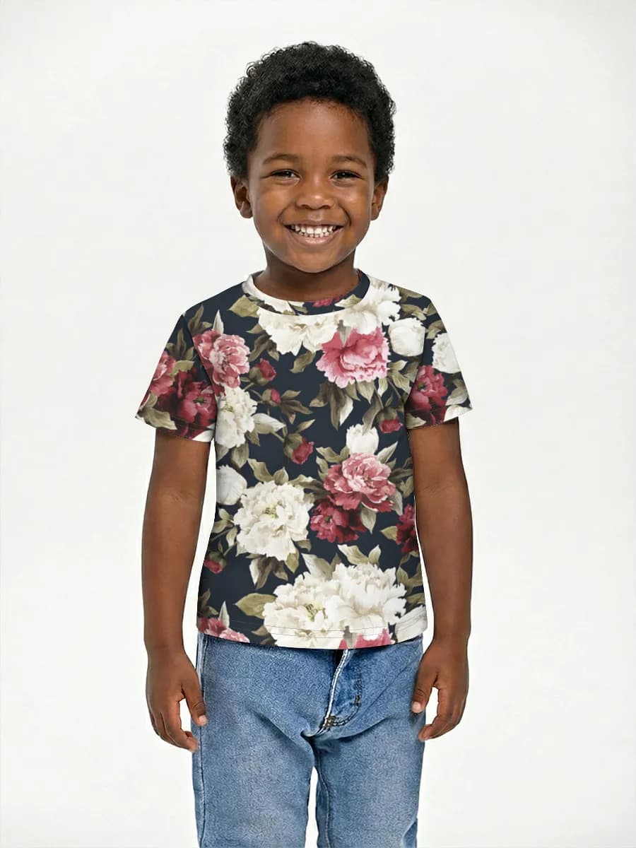 Children's cotton T-shirt (for boys. Copy)