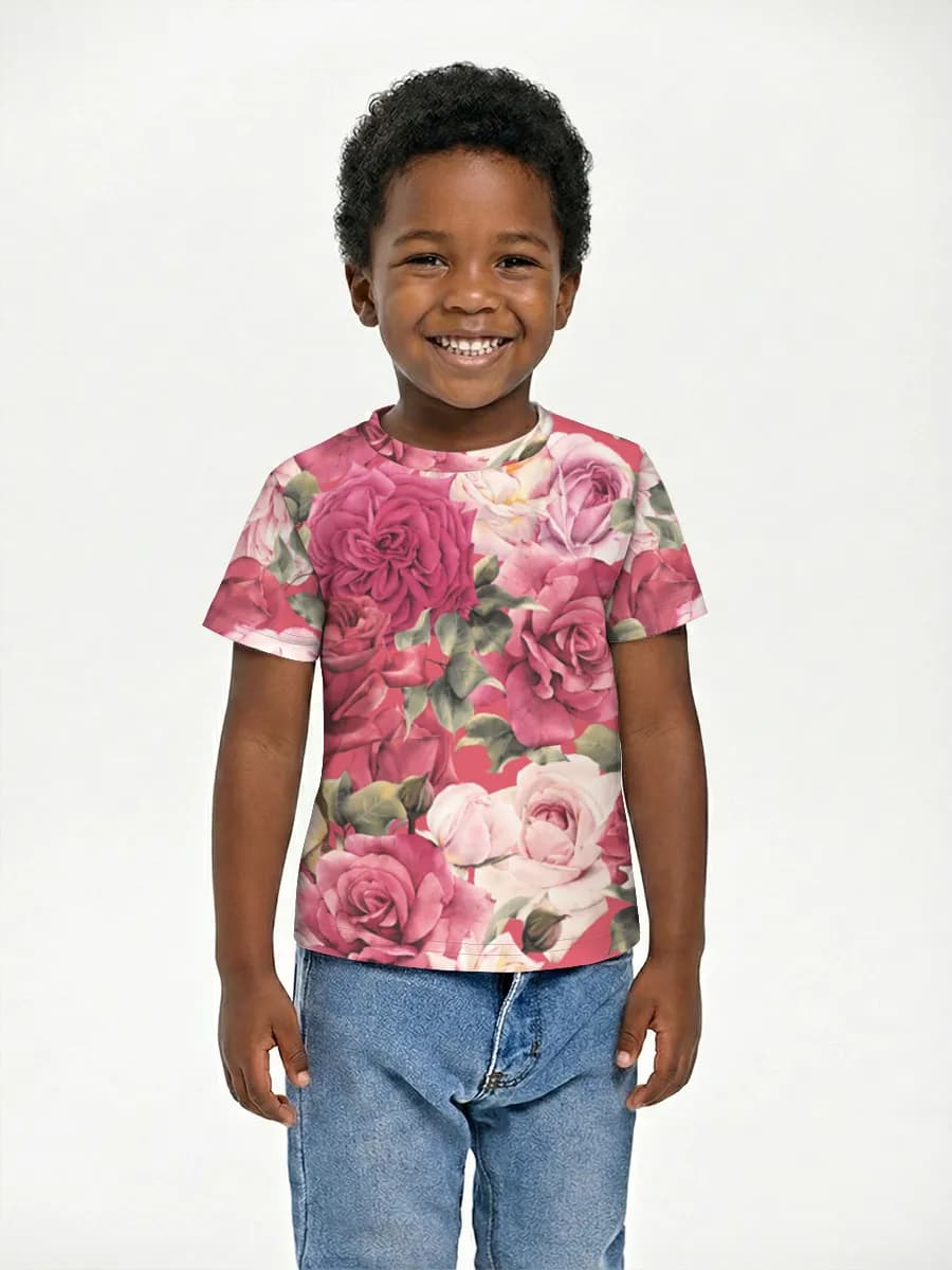 Children's cotton T-shirt (for boys. Copy)