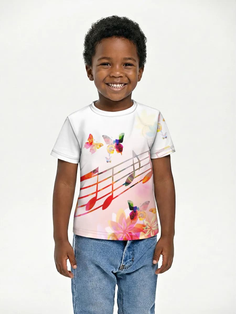 Children's cotton T-shirt (for boys. Copy)