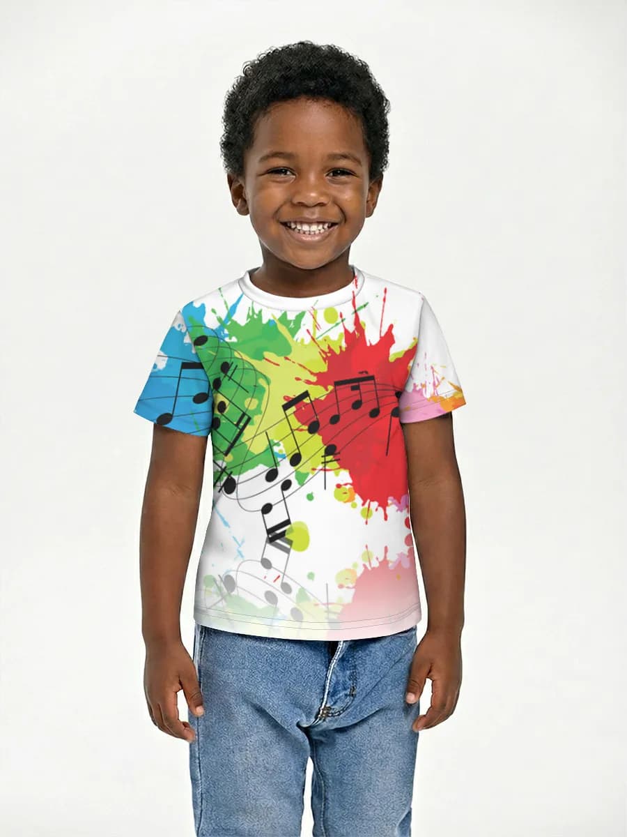 Children's cotton T-shirt (for boys. Copy)