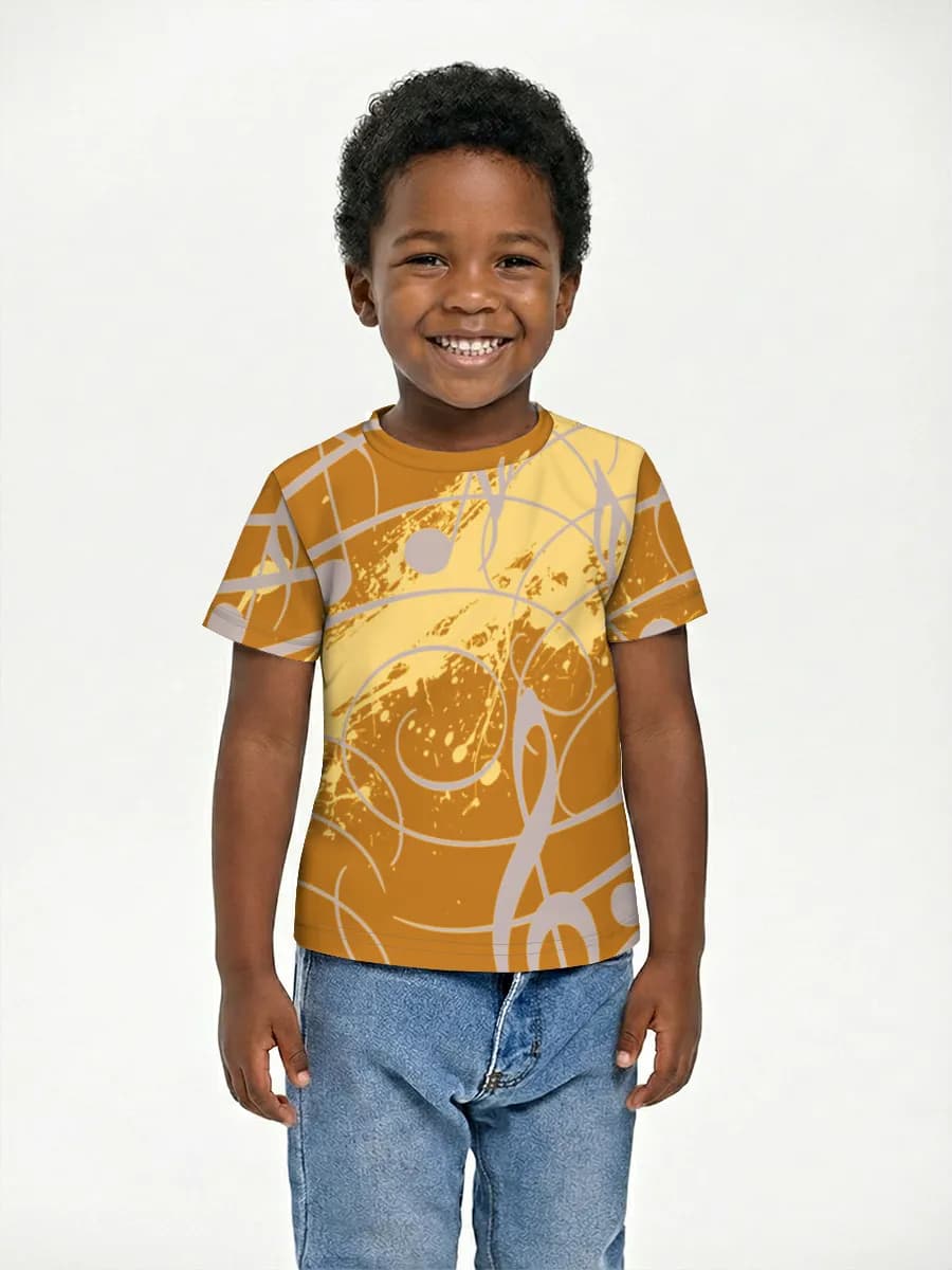 Children's cotton T-shirt (for boys. Copy)