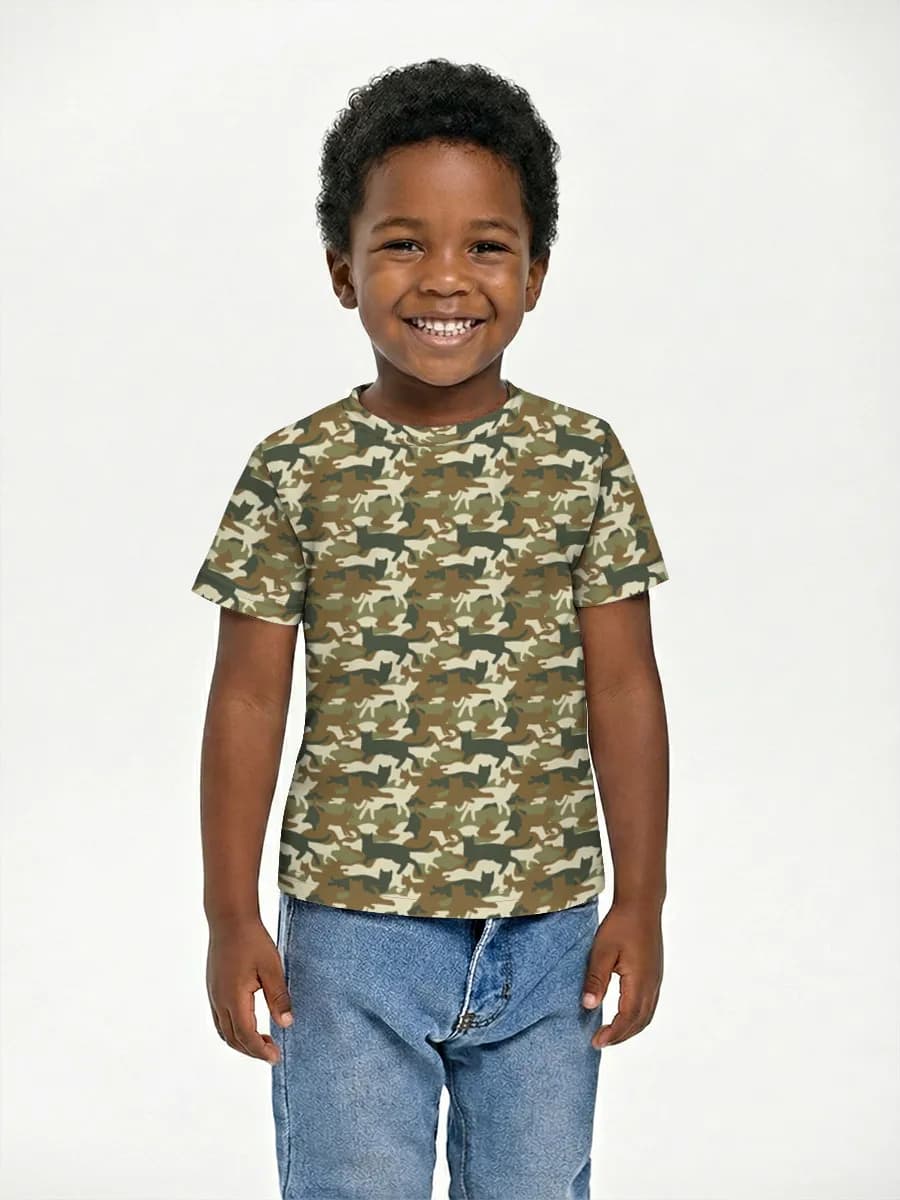 Children's cotton T-shirt (for boys. Copy)