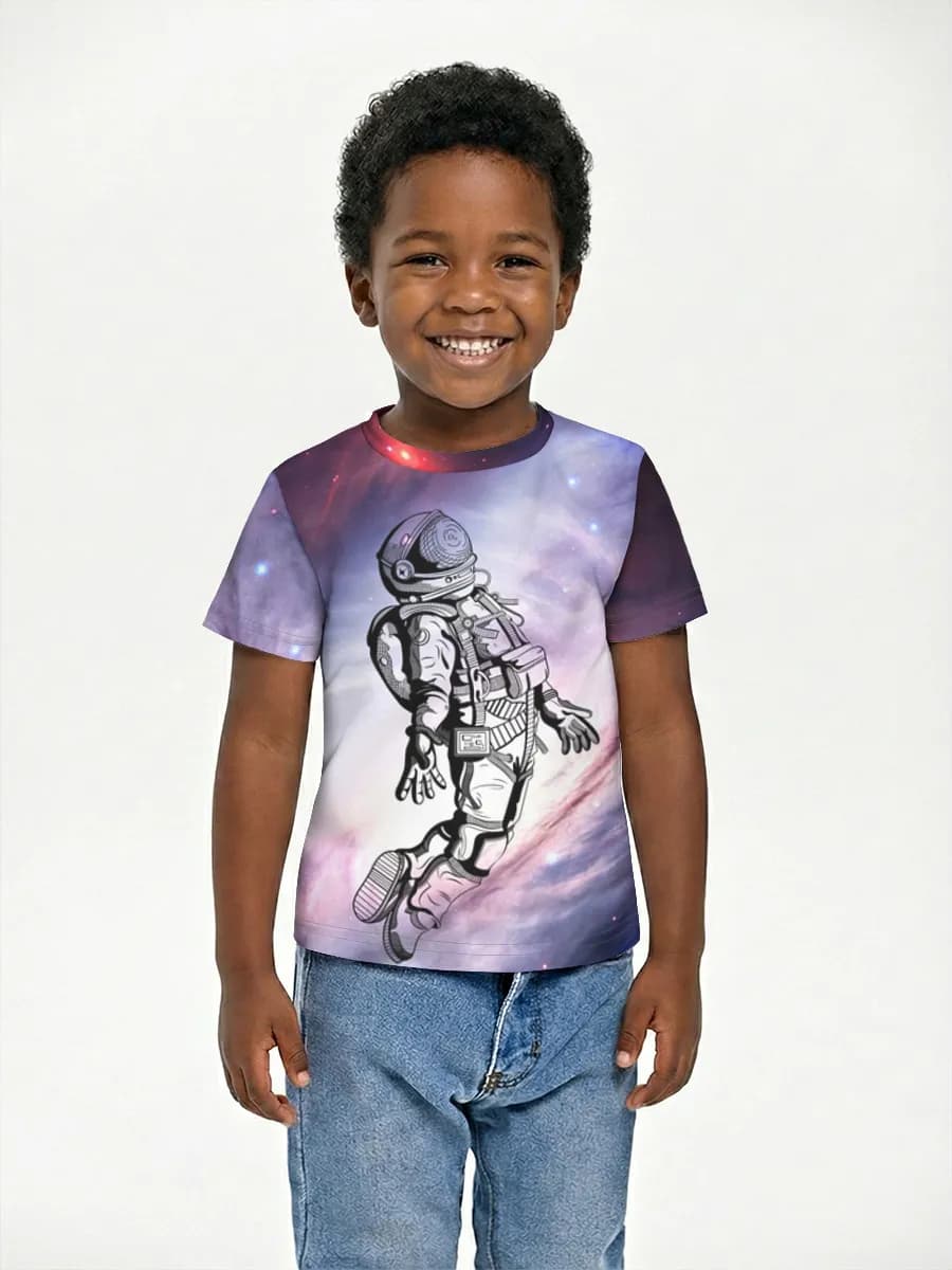 Children's cotton T-shirt (for boys. Copy)