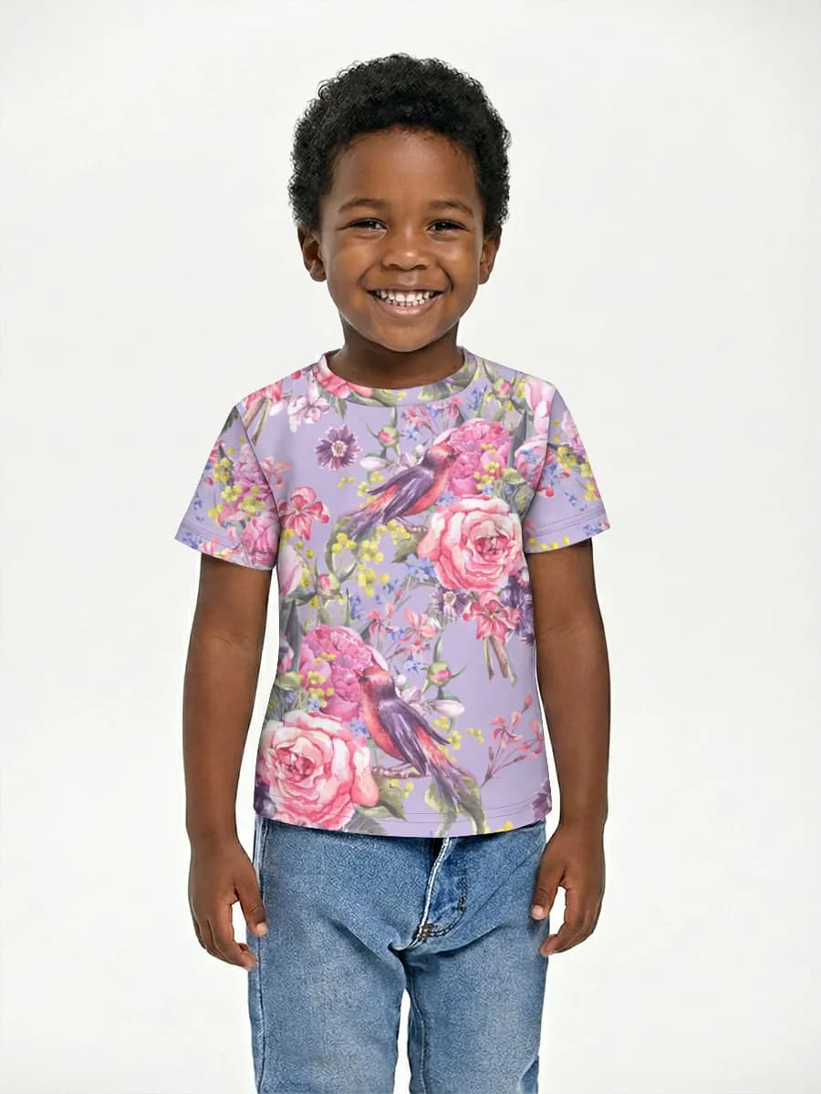 Children's cotton T-shirt (for boys. Copy)