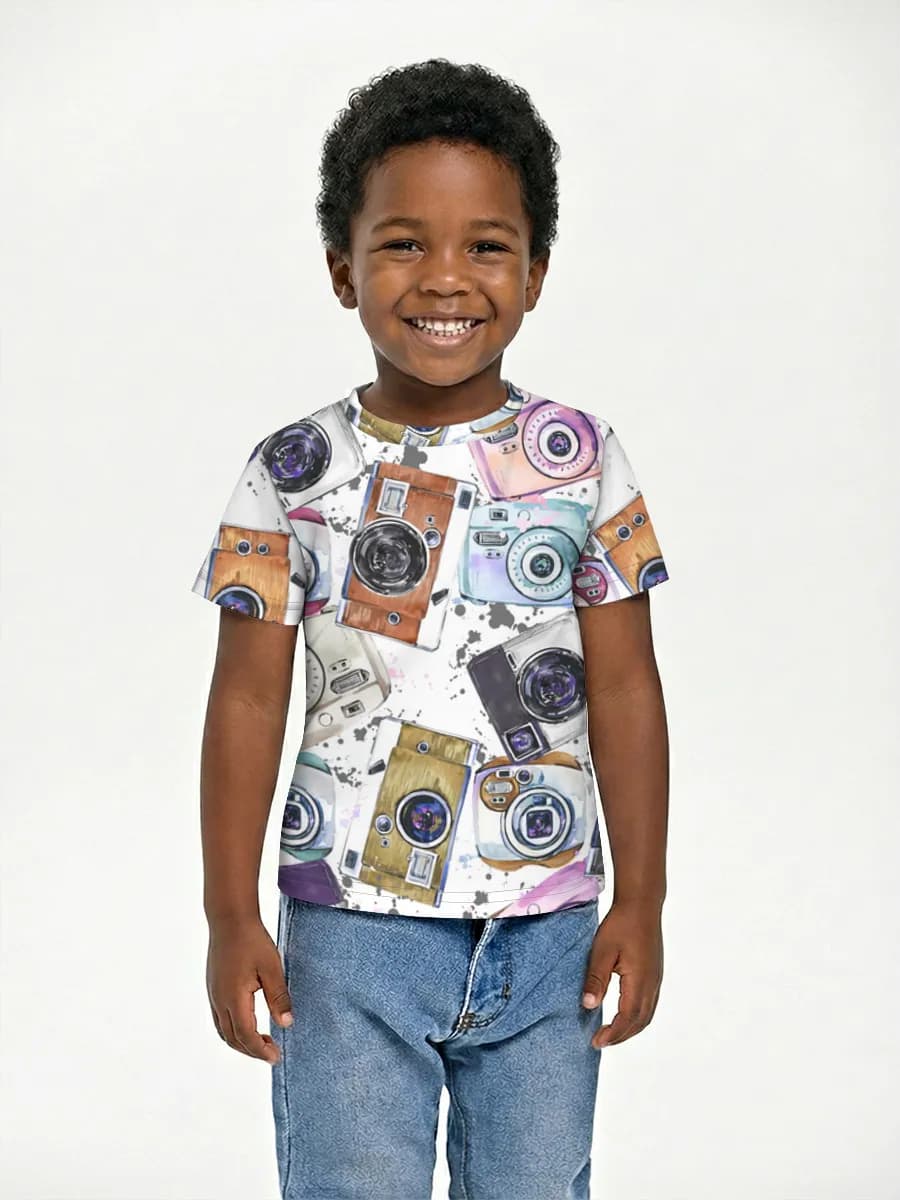 Children's cotton T-shirt (for boys. Copy)