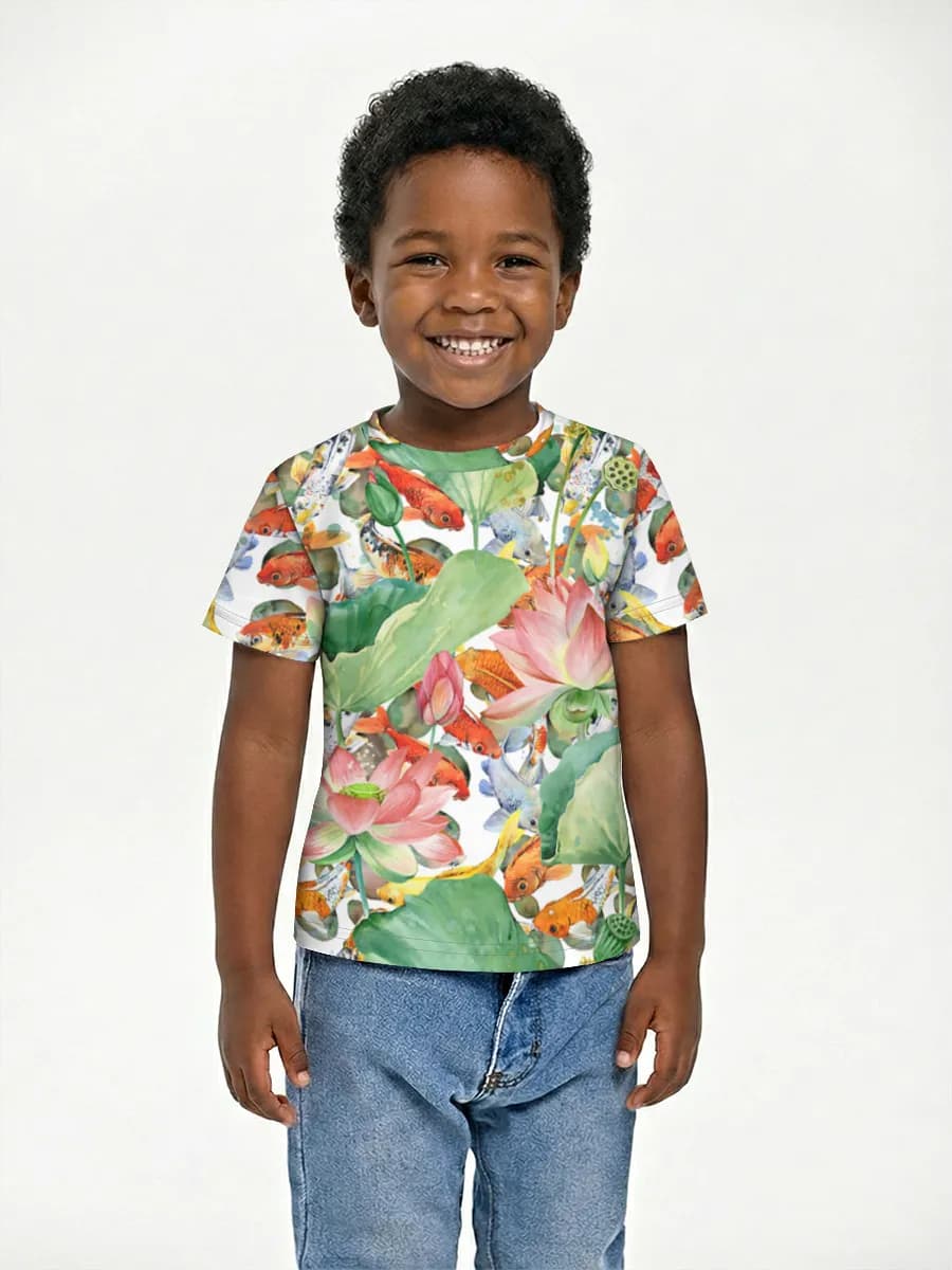 Children's cotton T-shirt (for boys. Copy)