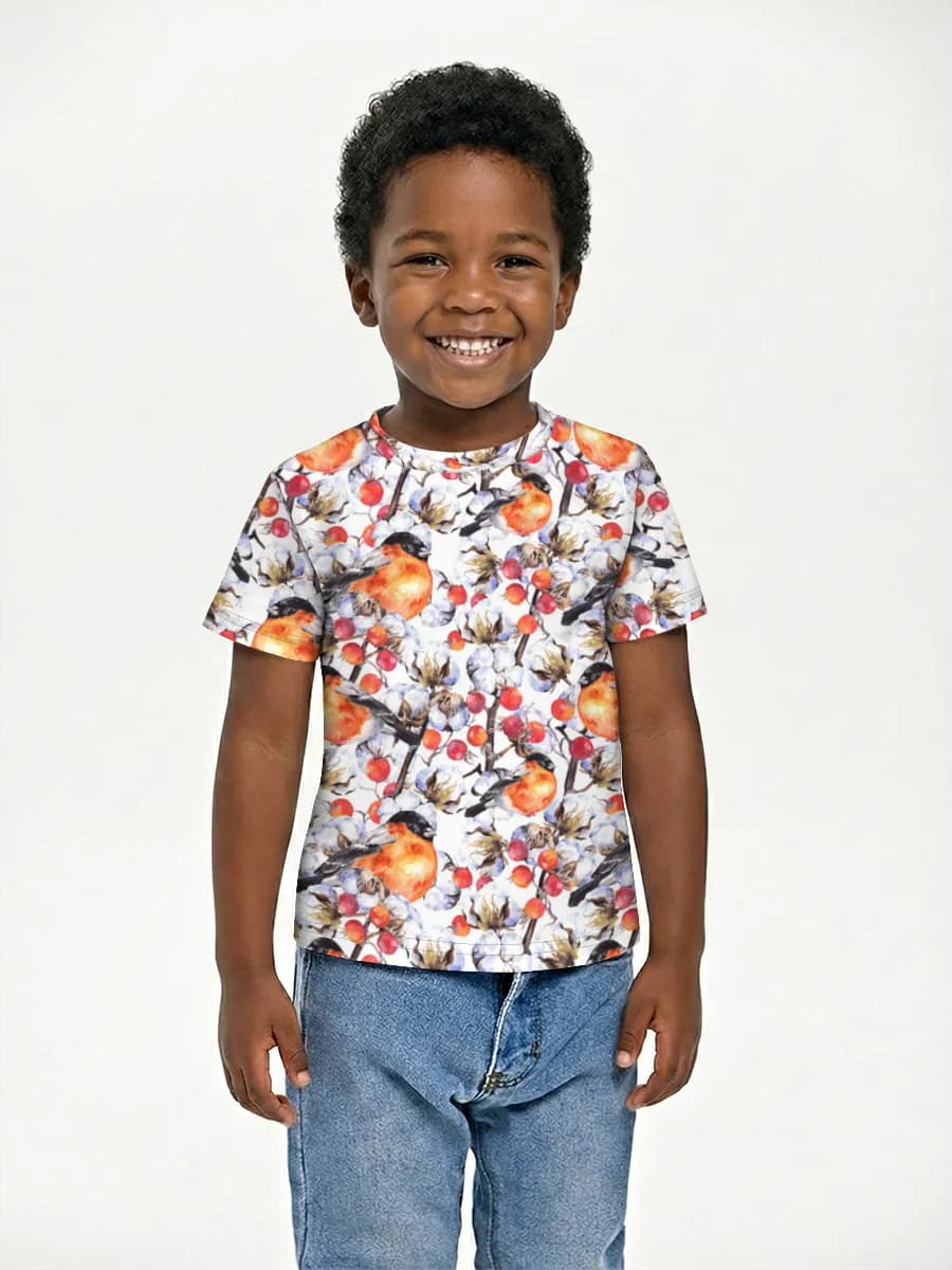 Children's cotton T-shirt (for boys. Copy)