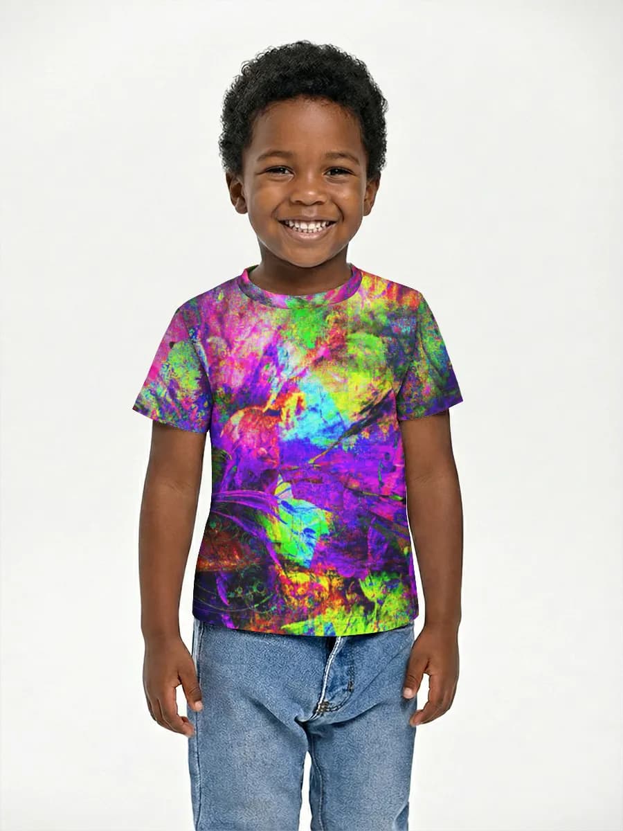 Children's cotton T-shirt (for boys. Copy)