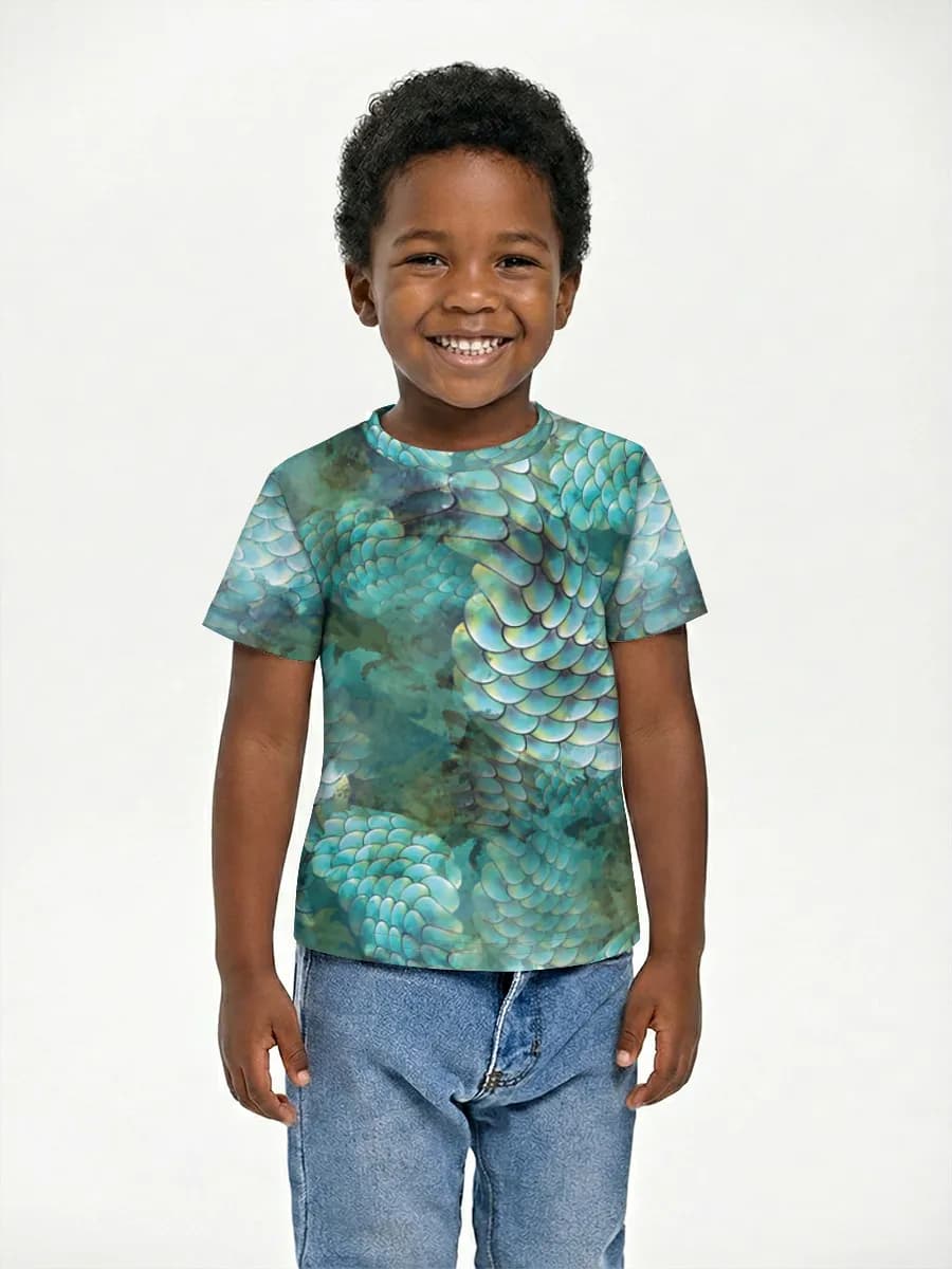 Children's cotton T-shirt (for boys. Copy)