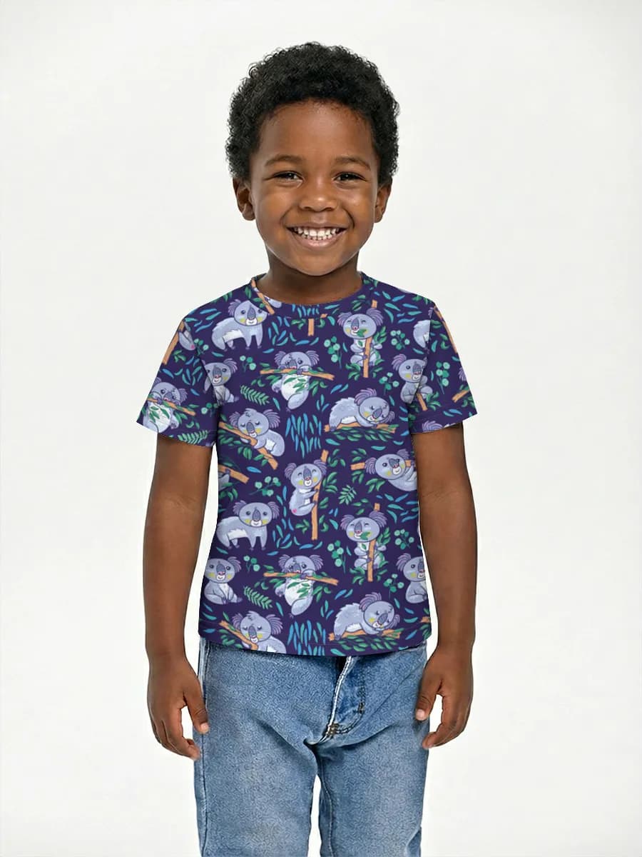 Children's cotton T-shirt (for boys. Copy)