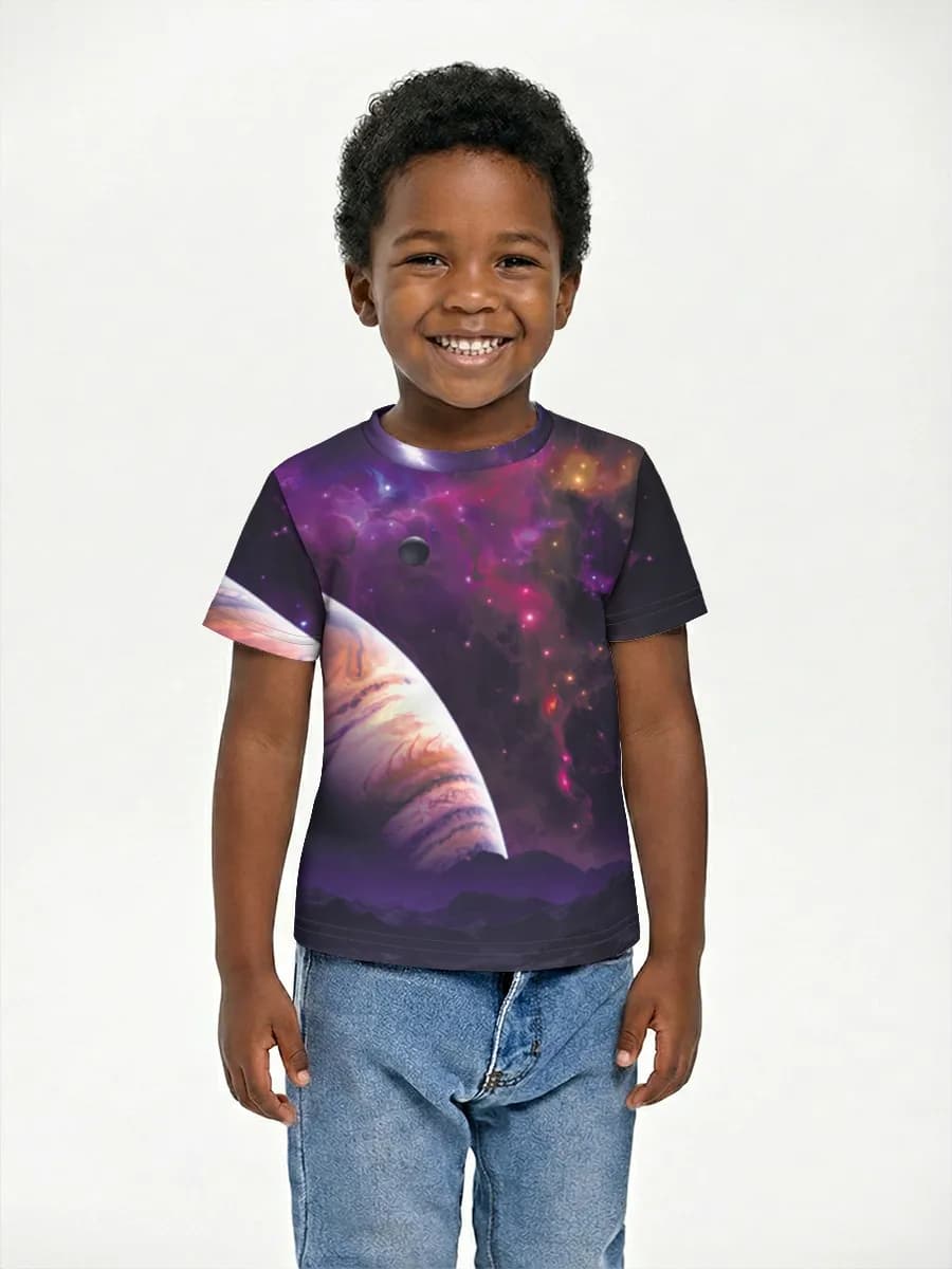 Children's cotton T-shirt (for boys. Copy)