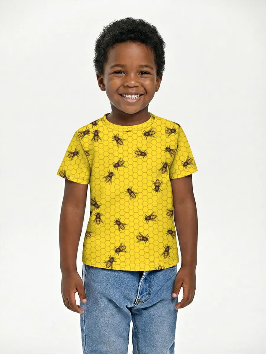Children's cotton T-shirt (for boys. Copy)