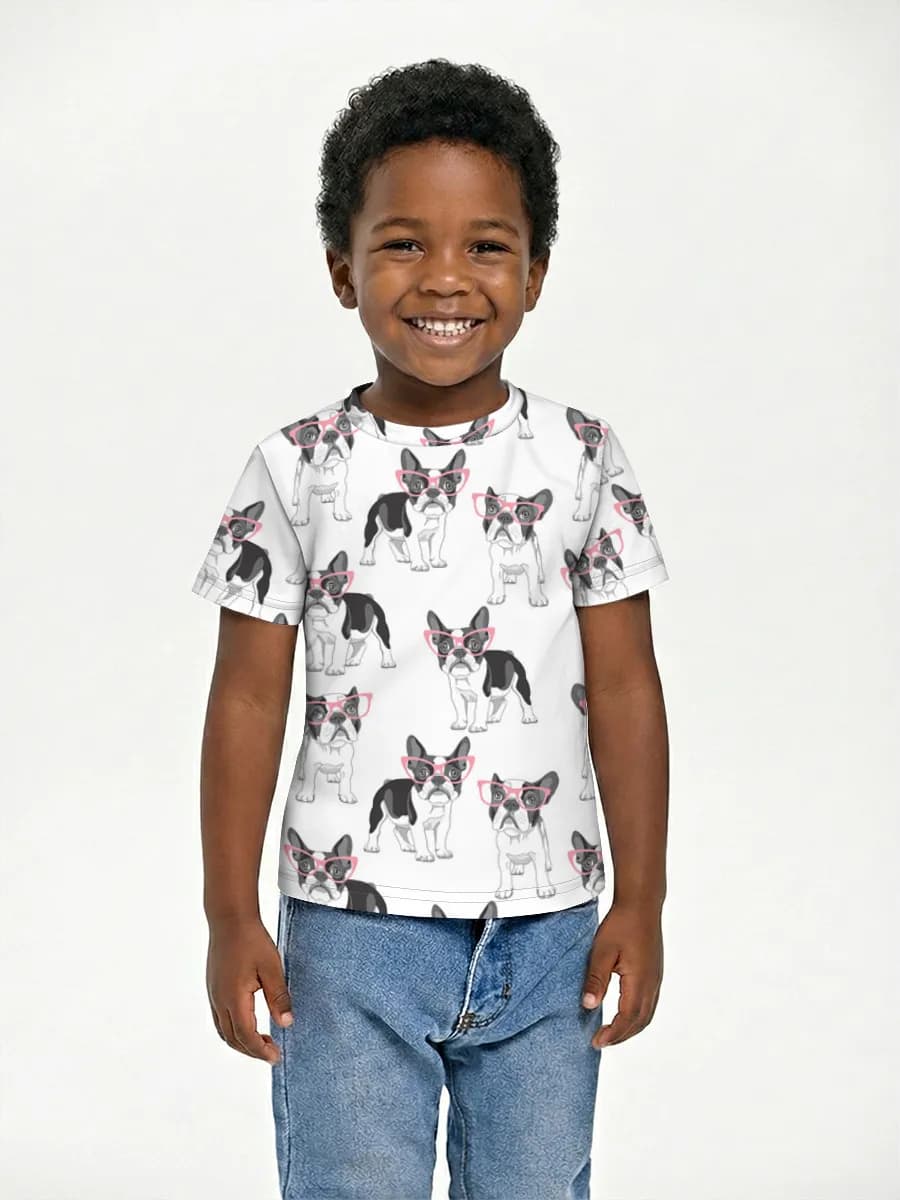 Children's cotton T-shirt (for boys. Copy)