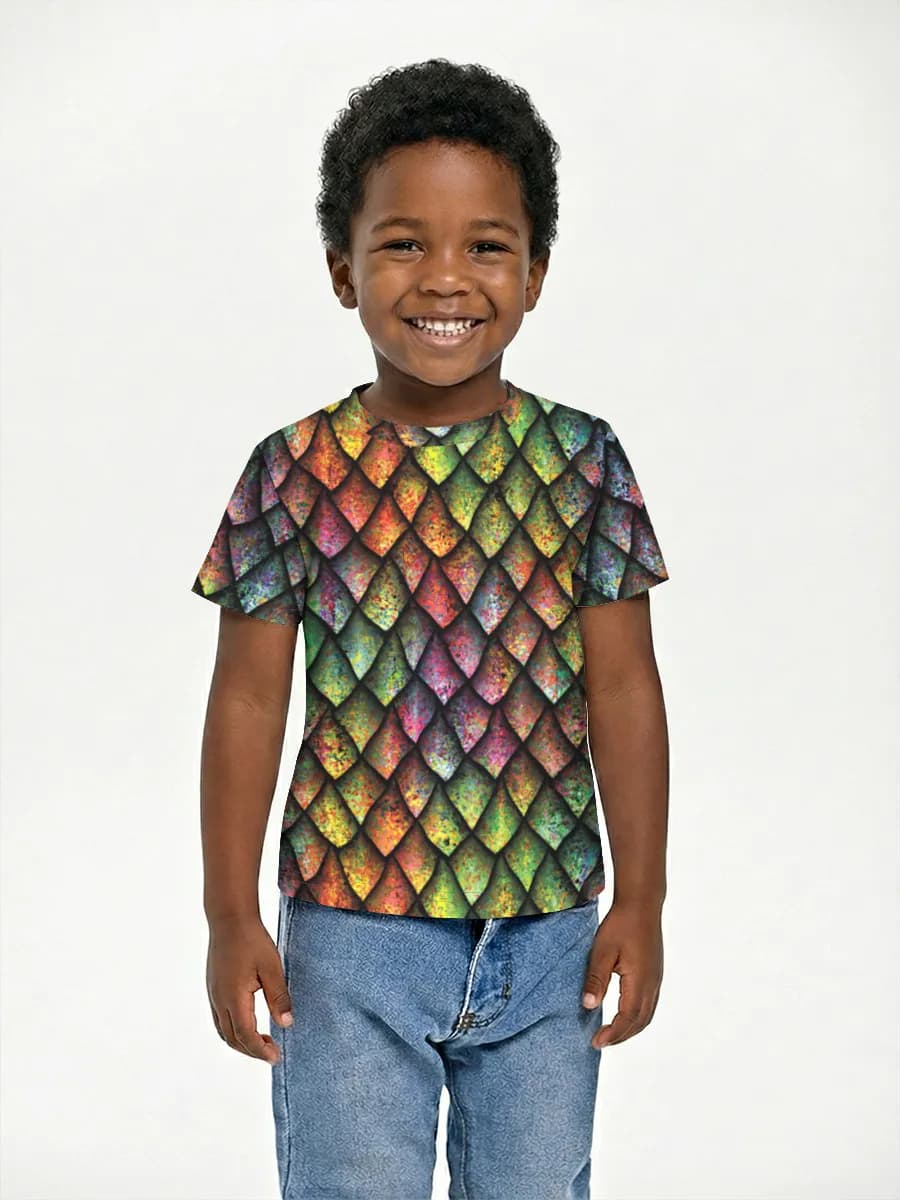 Children's cotton T-shirt (for boys. Copy)
