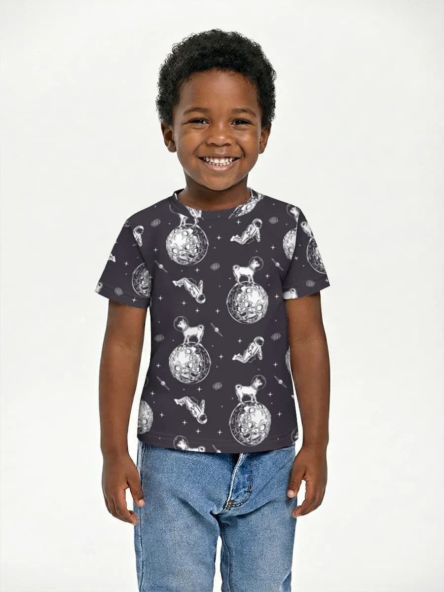 Children's cotton T-shirt (for boys. Copy)