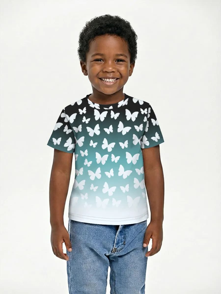 Children's cotton T-shirt (for boys. Copy)