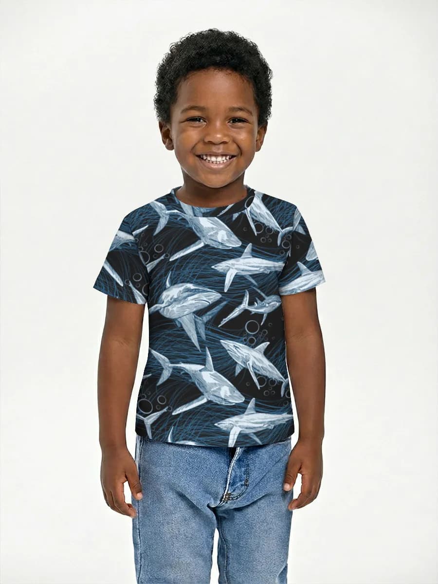 Children's cotton T-shirt (for boys. Copy)