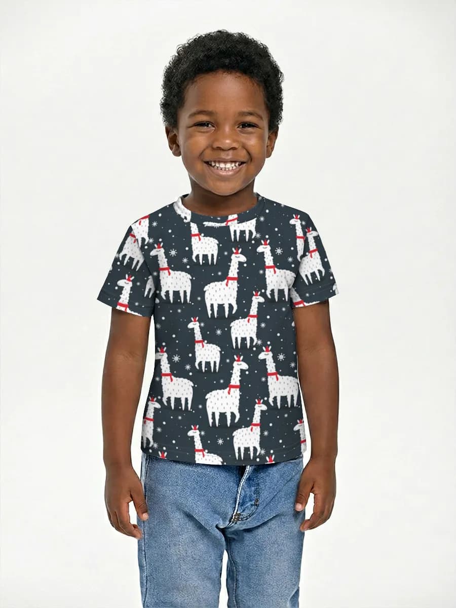 Children's cotton T-shirt (for boys. Copy)