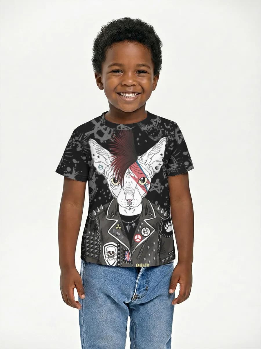 Children's cotton T-shirt (for boys. Copy)