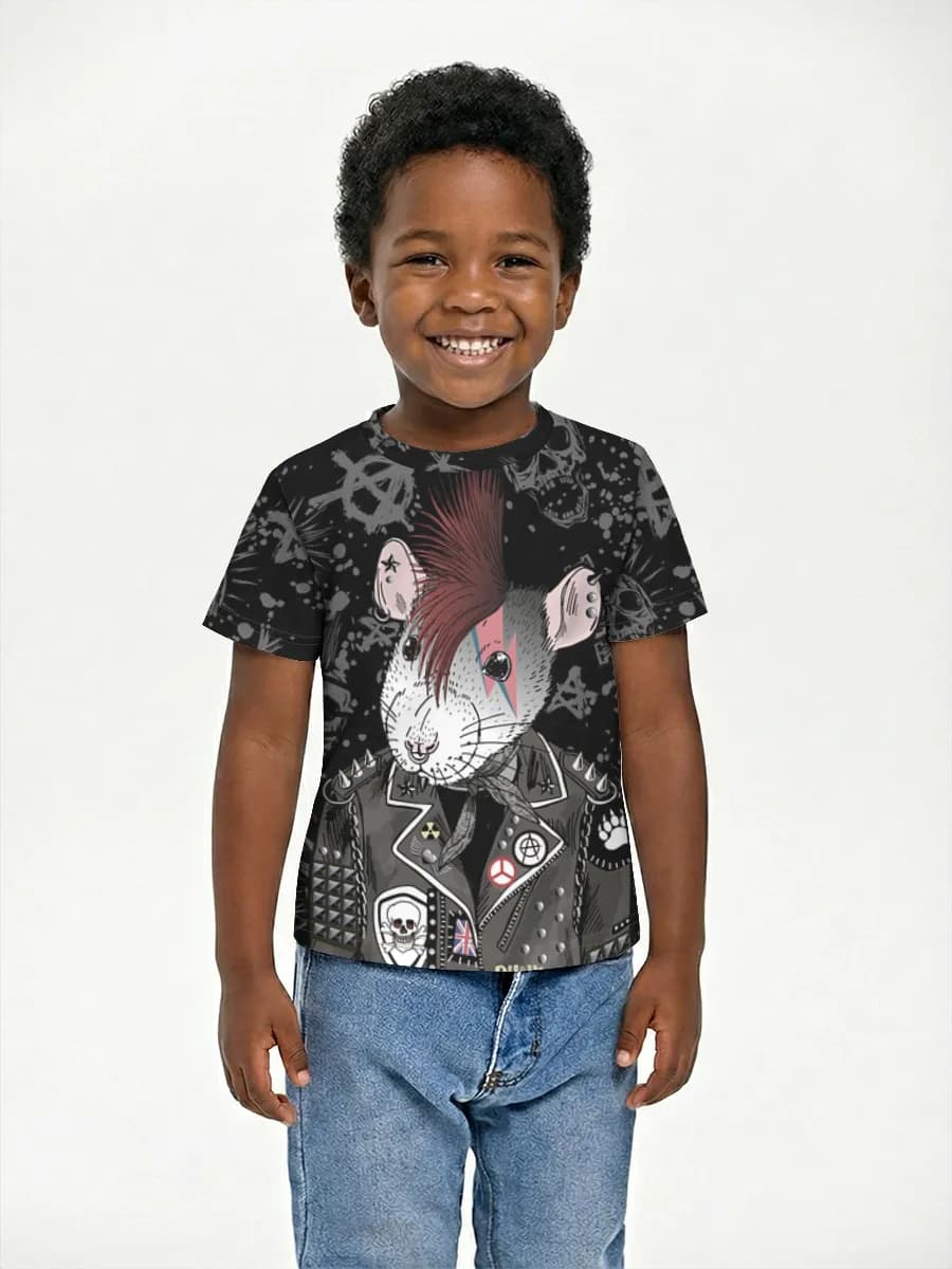 Children's cotton T-shirt (for boys. Copy)