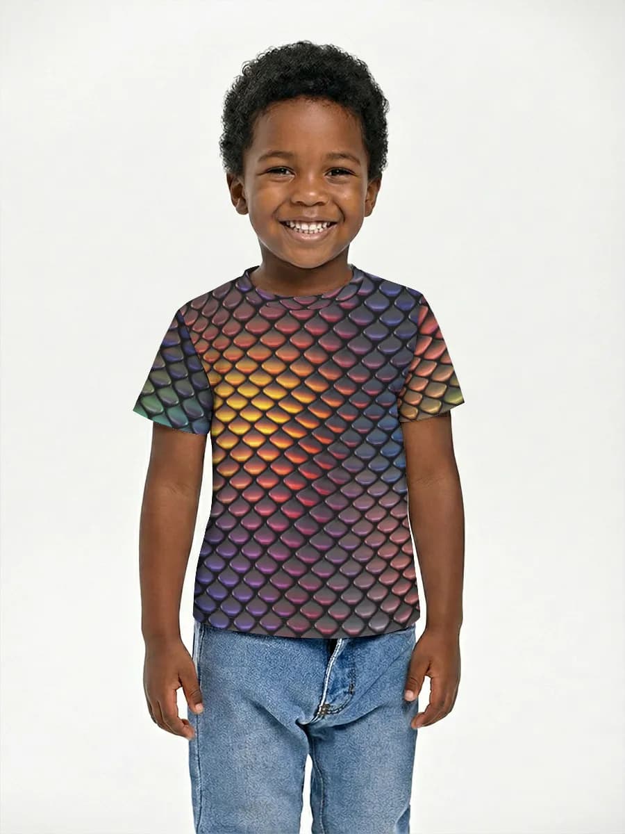 Children's cotton T-shirt (for boys. Copy)