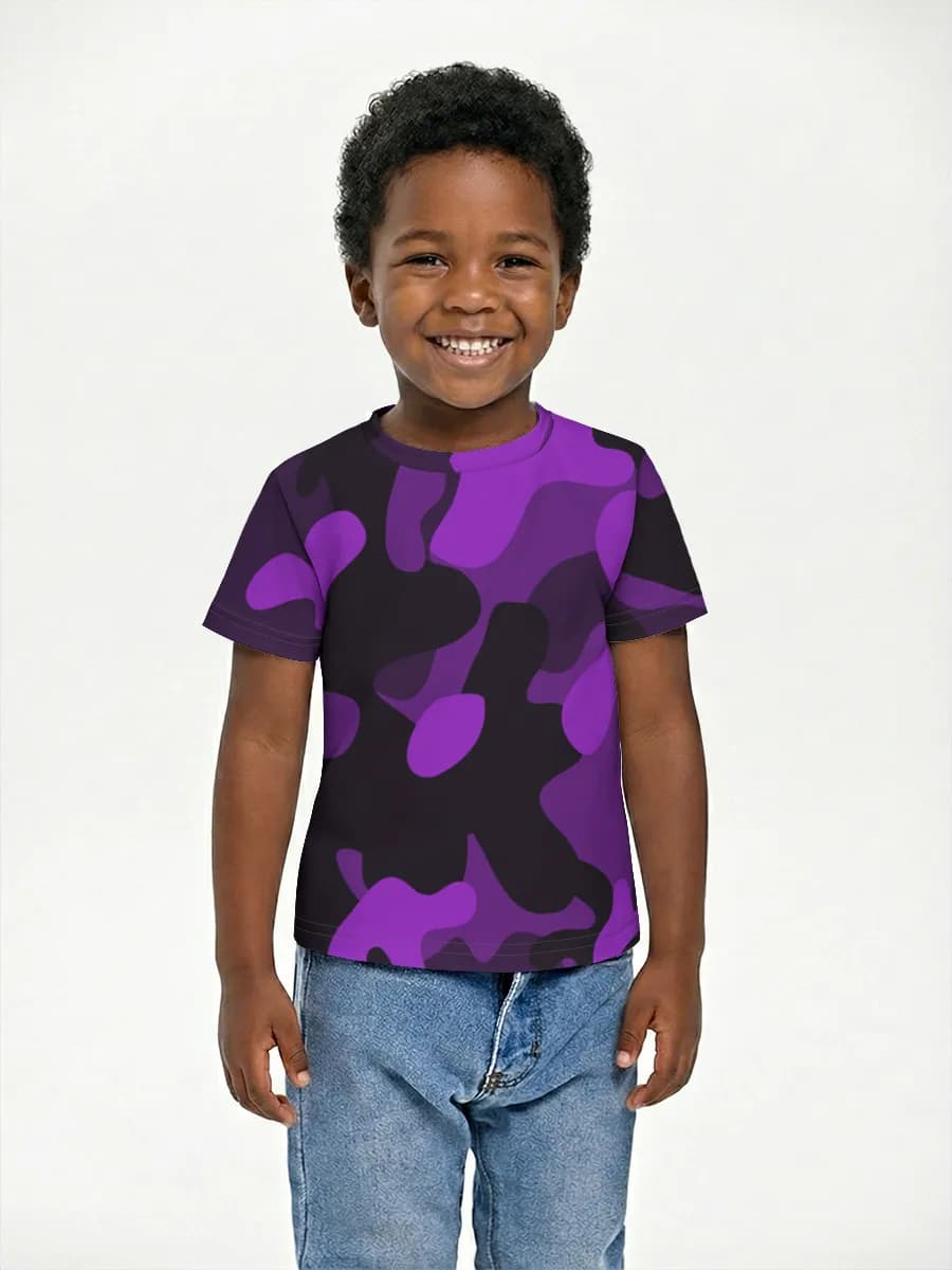 Purple Black Camo