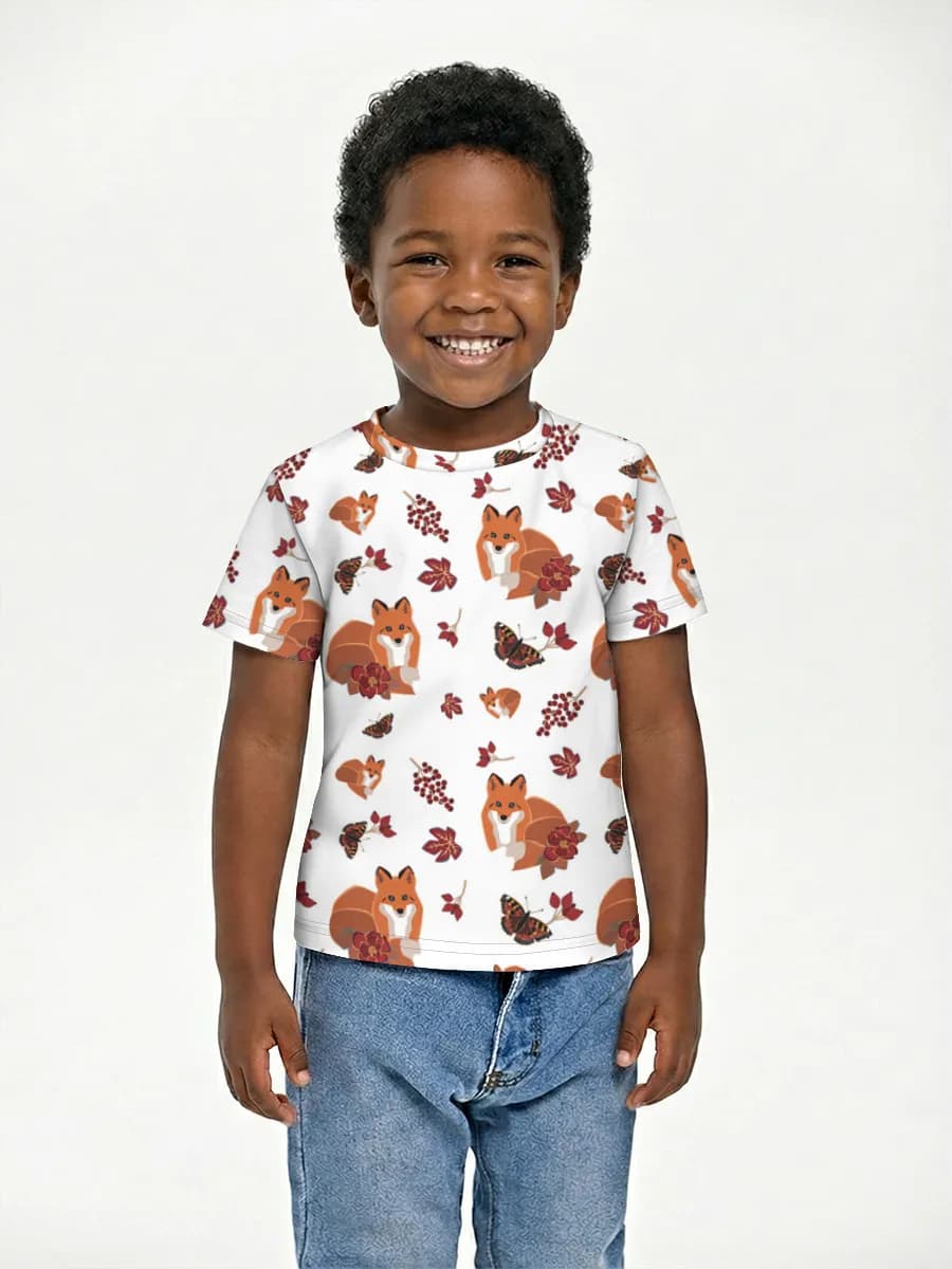 Children's cotton T-shirt (for boys. Copy)