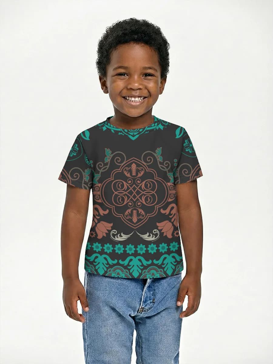 Children's cotton T-shirt (for boys. Copy)