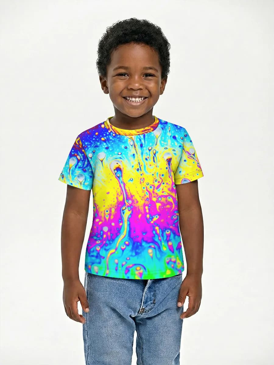 Children's cotton T-shirt (for boys. Copy)
