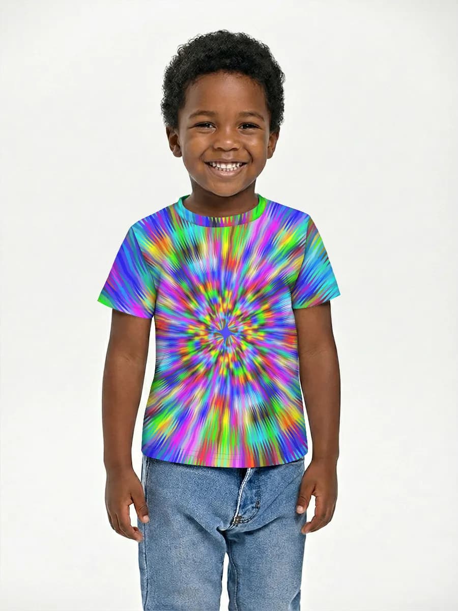 Rainbow Psychedelic Starburst