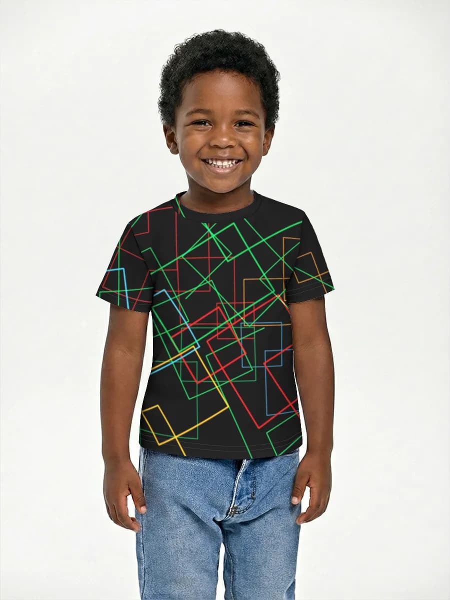 Children's cotton T-shirt (for boys. Copy)