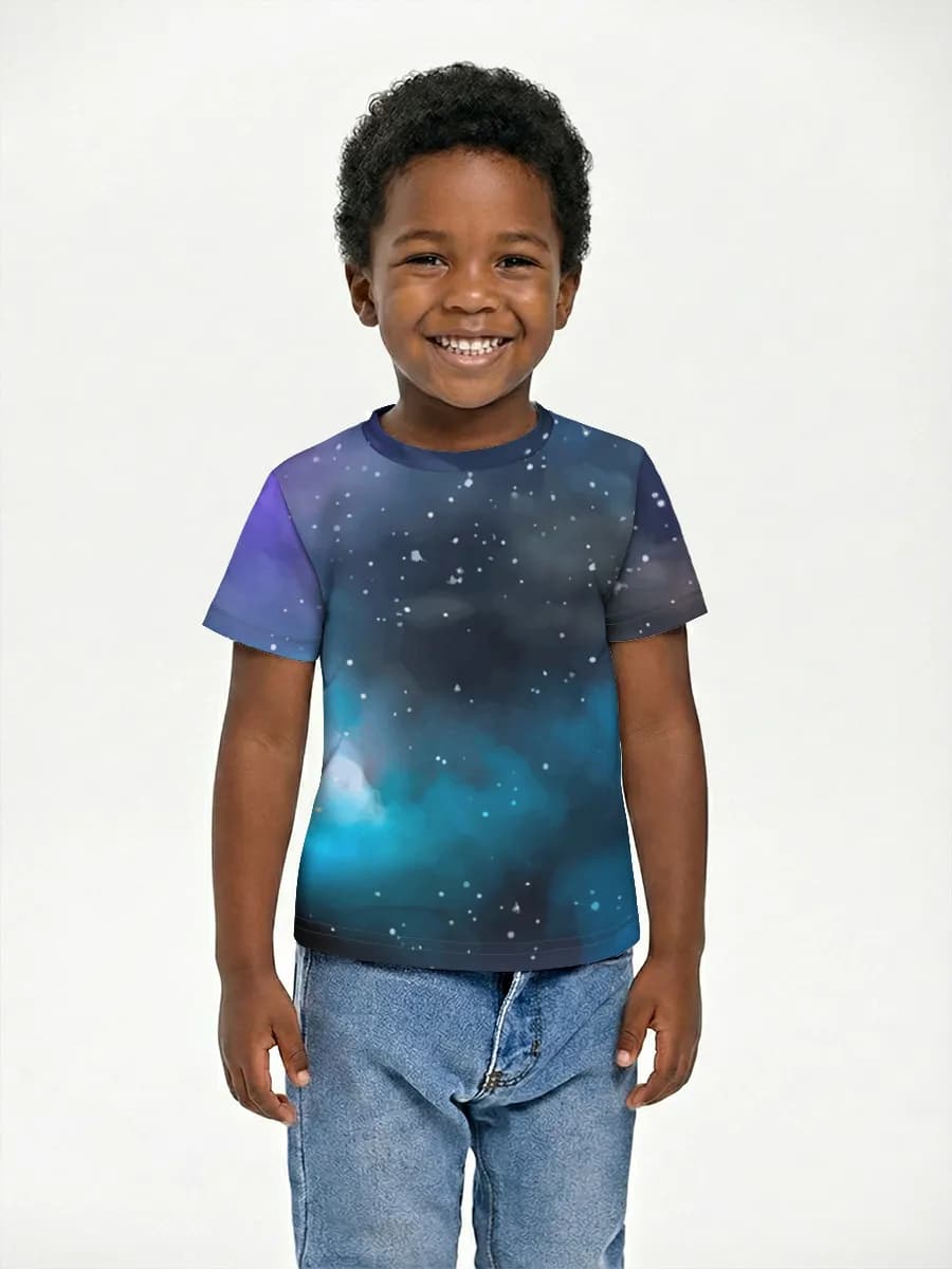 Children's cotton T-shirt (for boys. Copy)