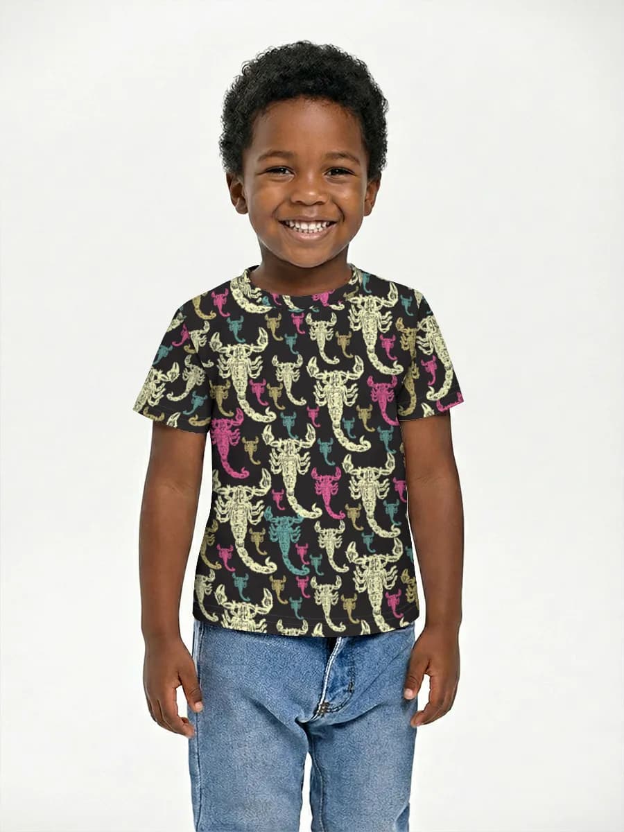 Children's cotton T-shirt (for boys. Copy)