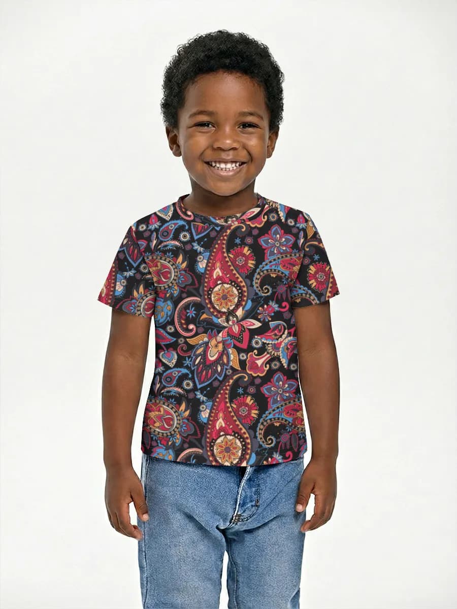 Children's cotton T-shirt (for boys. Copy)