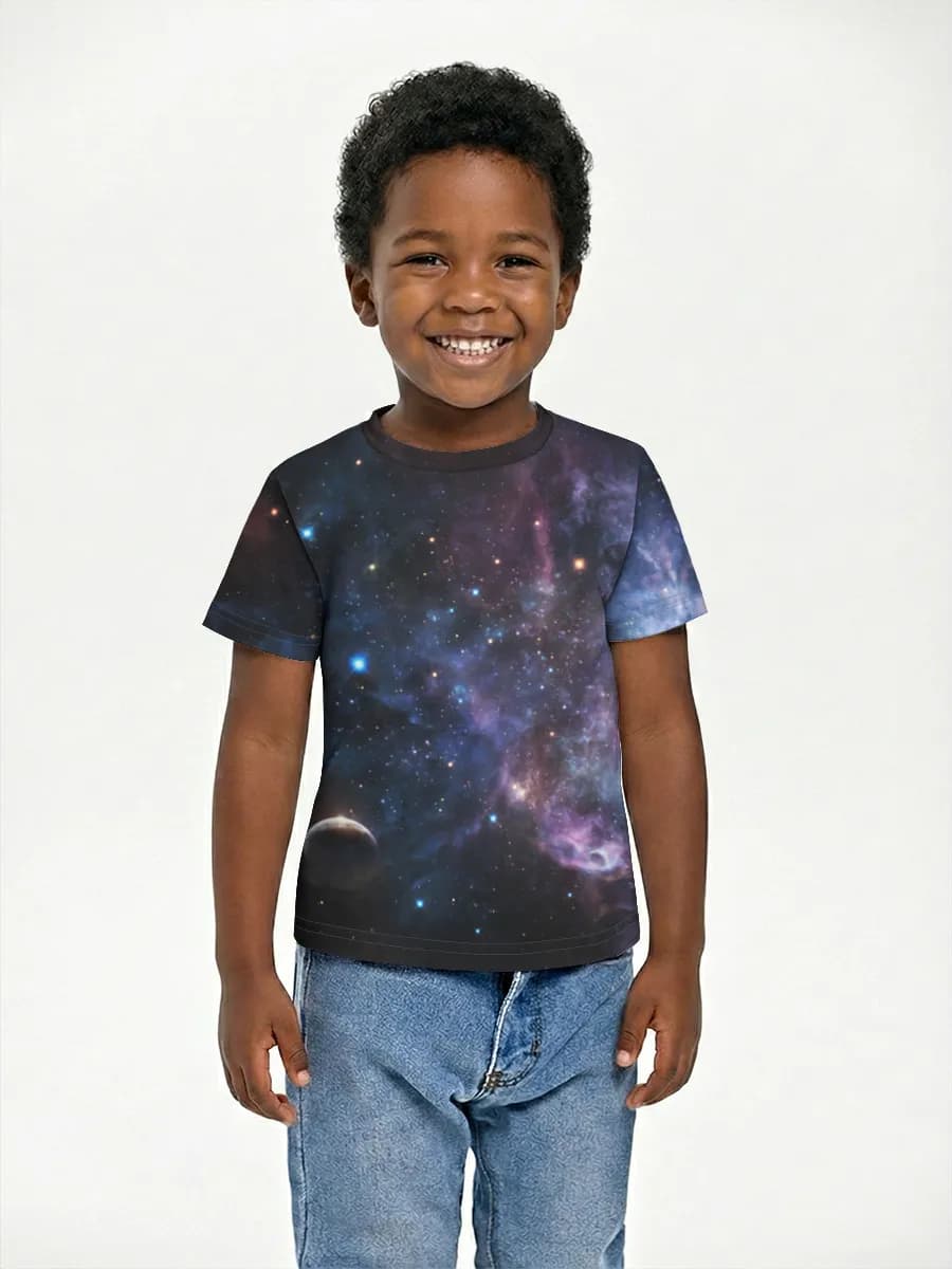 Children's cotton T-shirt (for boys. Copy)