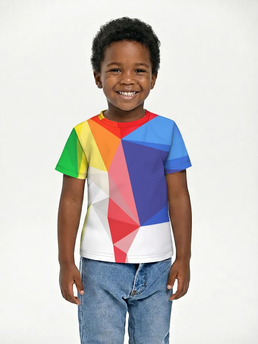 Children's cotton T-shirt (for boys. Copy)