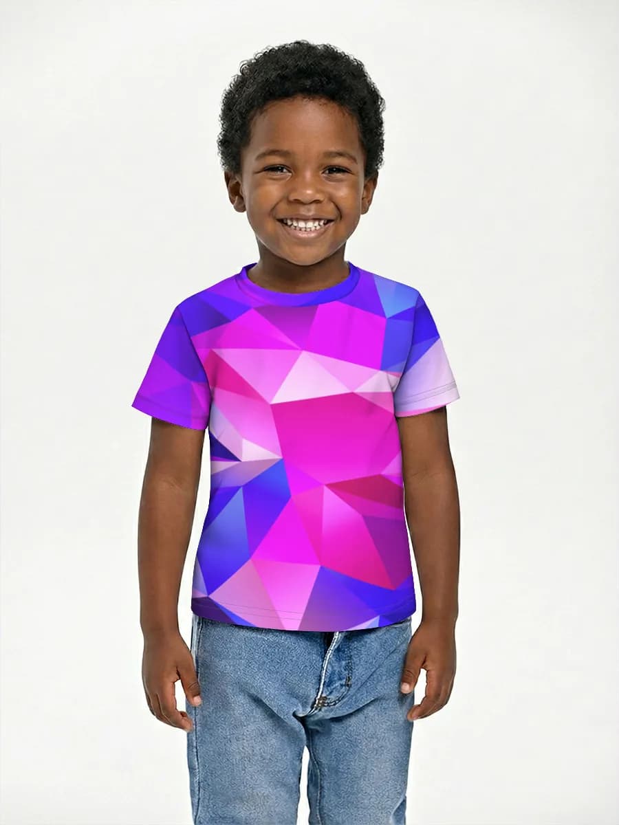 Children's cotton T-shirt (for boys. Copy)