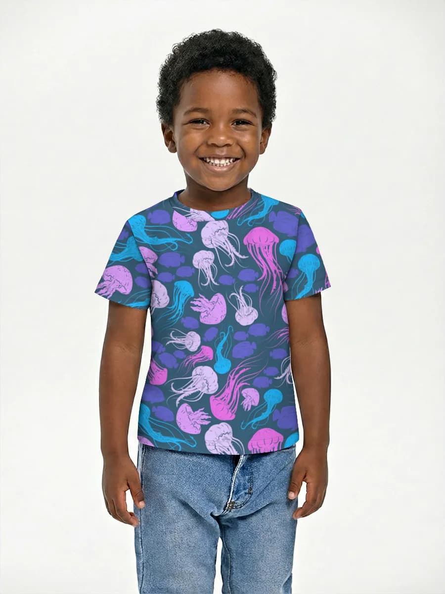 Children's cotton T-shirt (for boys. Copy)