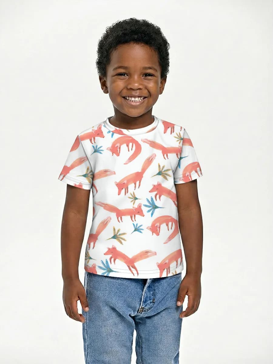 Children's cotton T-shirt (for boys. Copy)