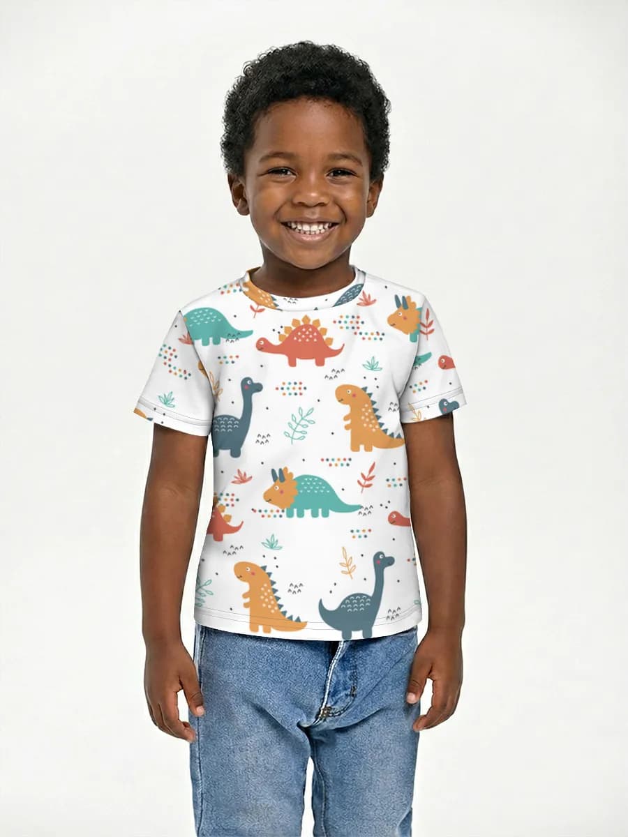 Children's cotton T-shirt (for boys. Copy)