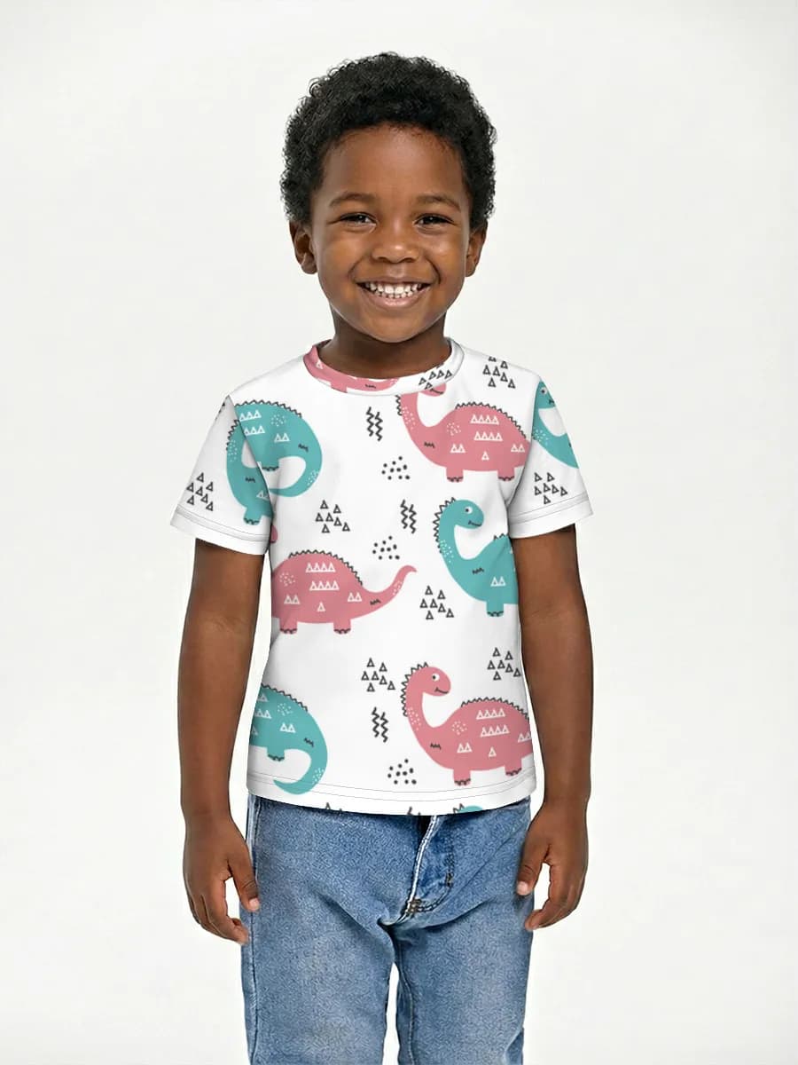 Children's cotton T-shirt (for boys. Copy)