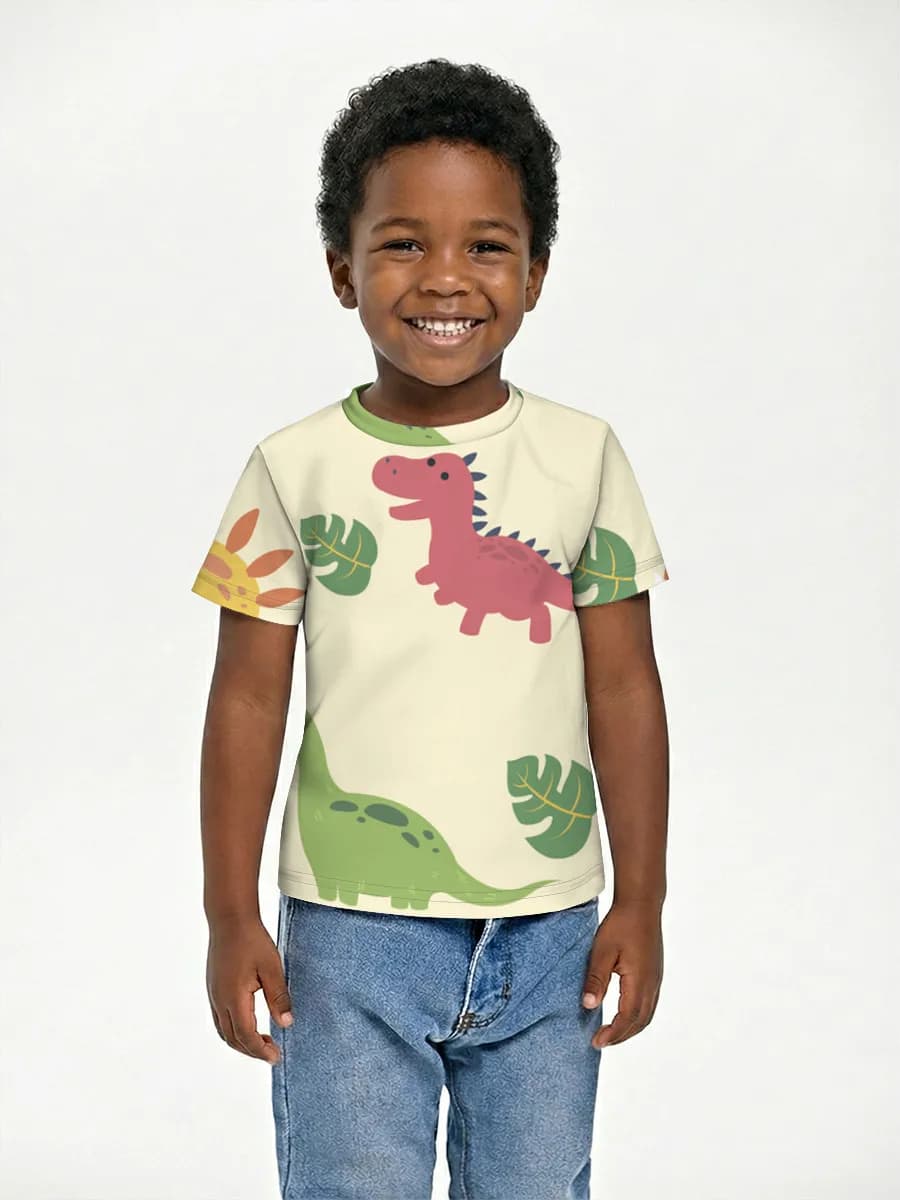 Children's cotton T-shirt (for boys. Copy)