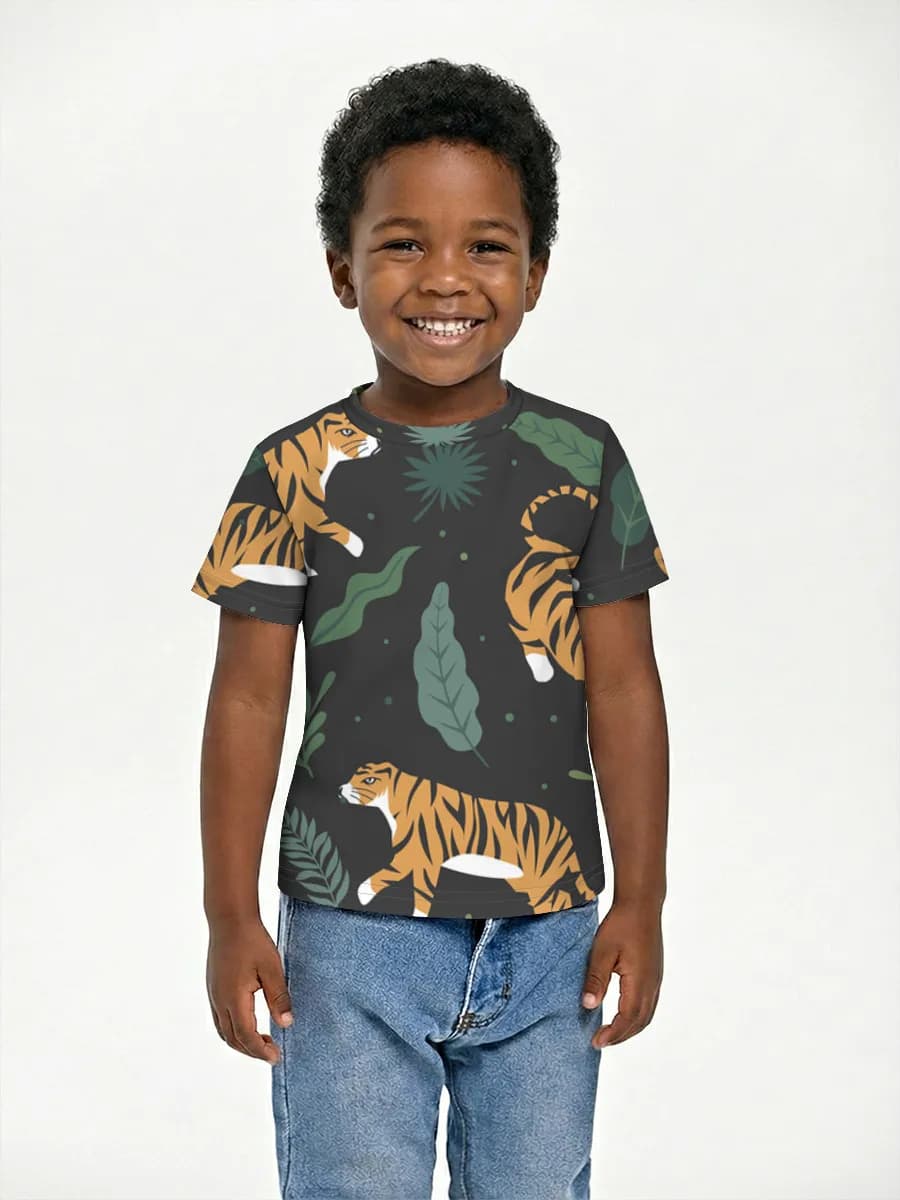 Children's cotton T-shirt (for boys. Copy)