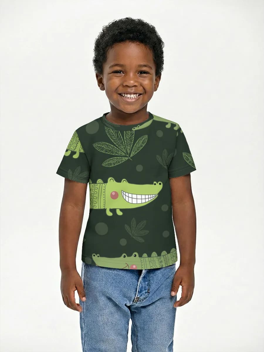 Children's cotton T-shirt (for boys. Copy)